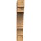 Ekena Millwork Balboa Block Rough Sawn Bracket, Western Red Cedar, 6"W x 34"D x 38"H BKT06X34X38BOA05RWR - alternate 2